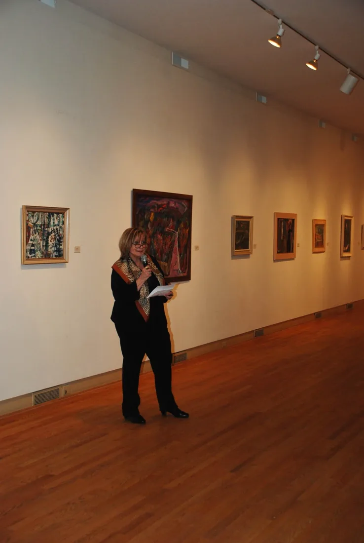Installation view or artwork from Australian Artists from Ukraine
