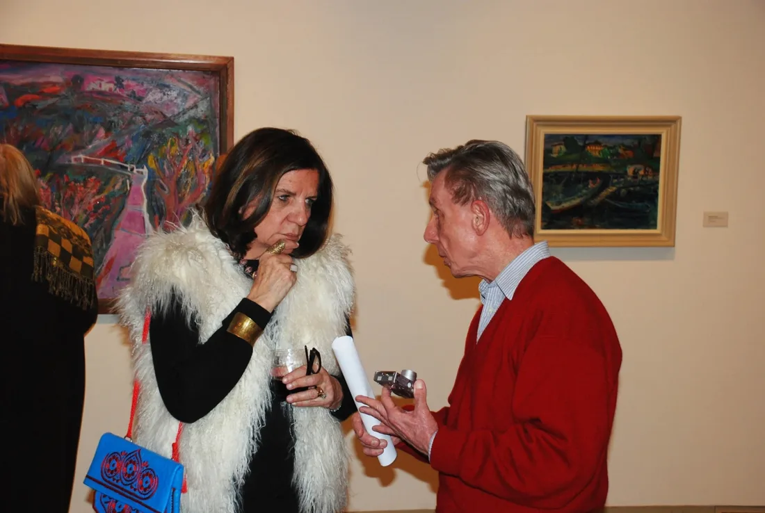 Installation view or artwork from Australian Artists from Ukraine