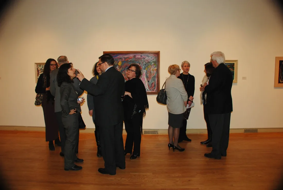 Installation view or artwork from Australian Artists from Ukraine