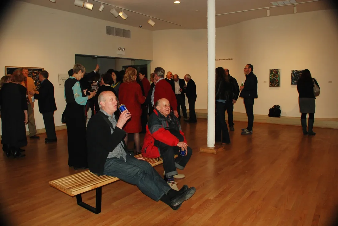 Installation view or artwork from Australian Artists from Ukraine
