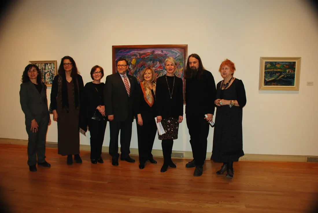Installation view or artwork from Australian Artists from Ukraine