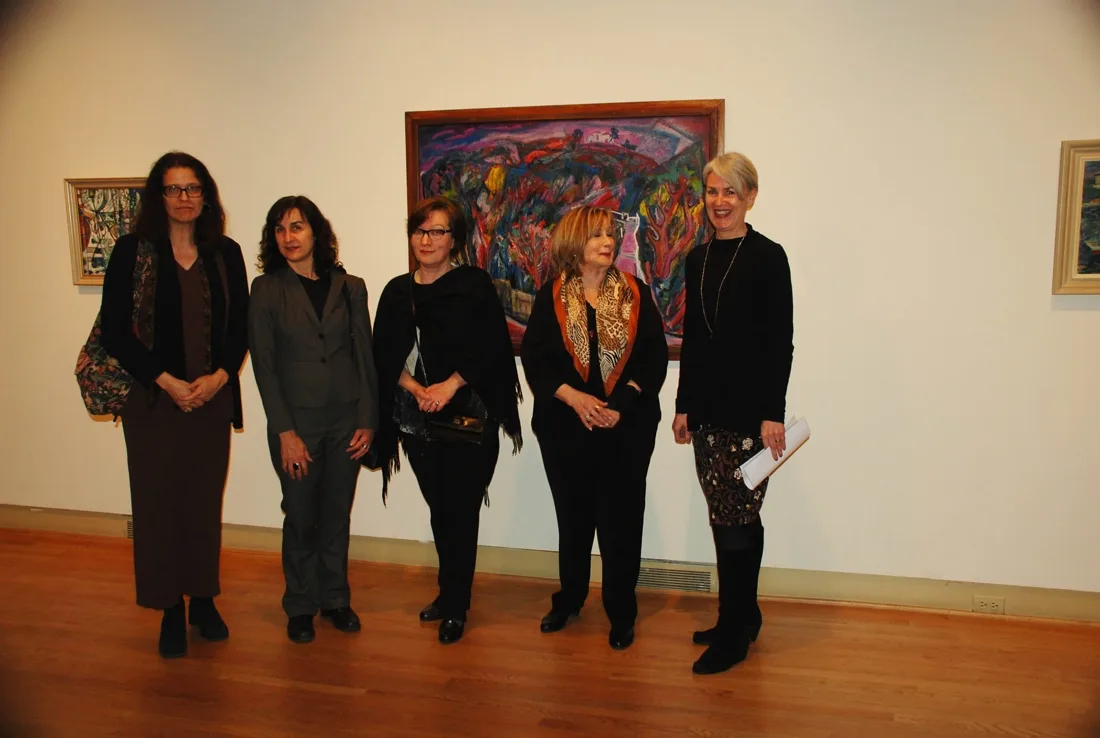 Installation view or artwork from Australian Artists from Ukraine