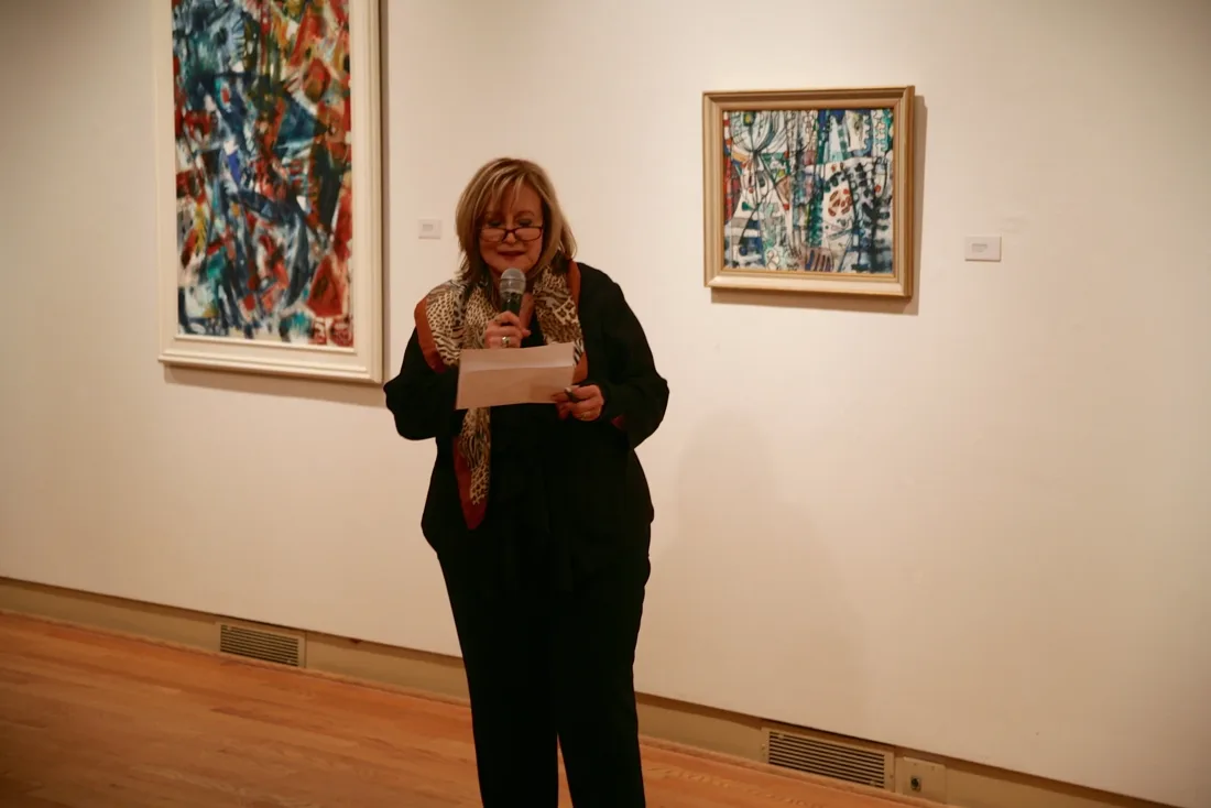 Installation view or artwork from Australian Artists from Ukraine
