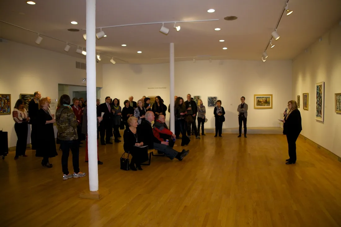 Installation view or artwork from Australian Artists from Ukraine