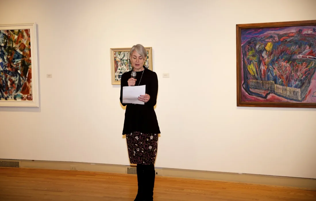Installation view or artwork from Australian Artists from Ukraine