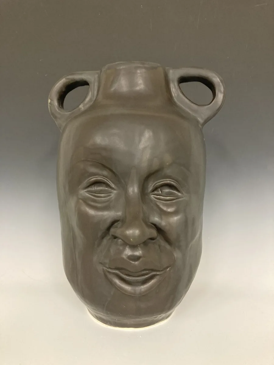 Installation view or artwork from Black Women and Clay