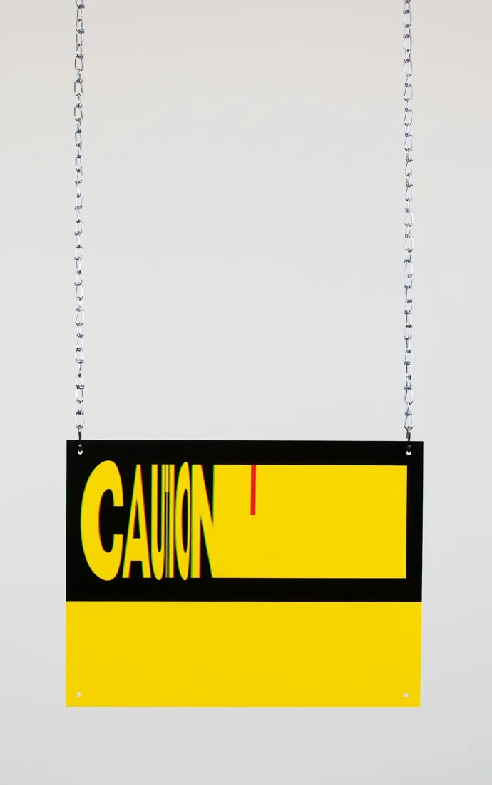 Installation view or artwork from Blue Collar