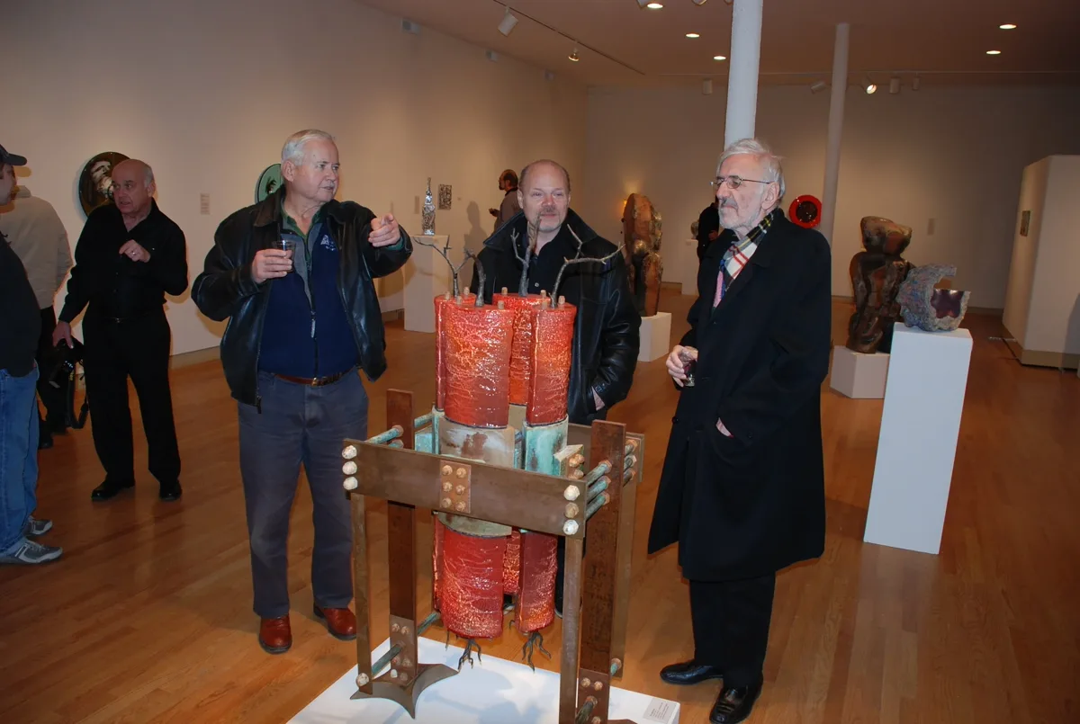 Installation view or artwork from Ceramics / Glass