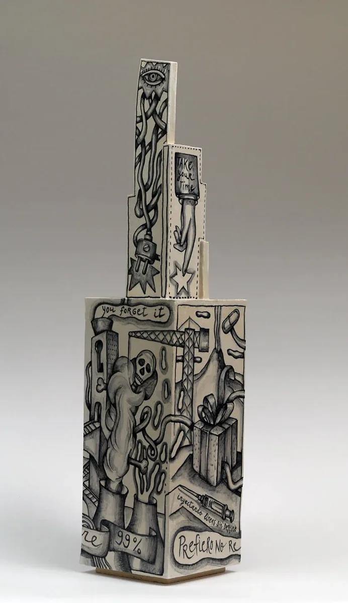 Installation view or artwork from Ceramics / Glass