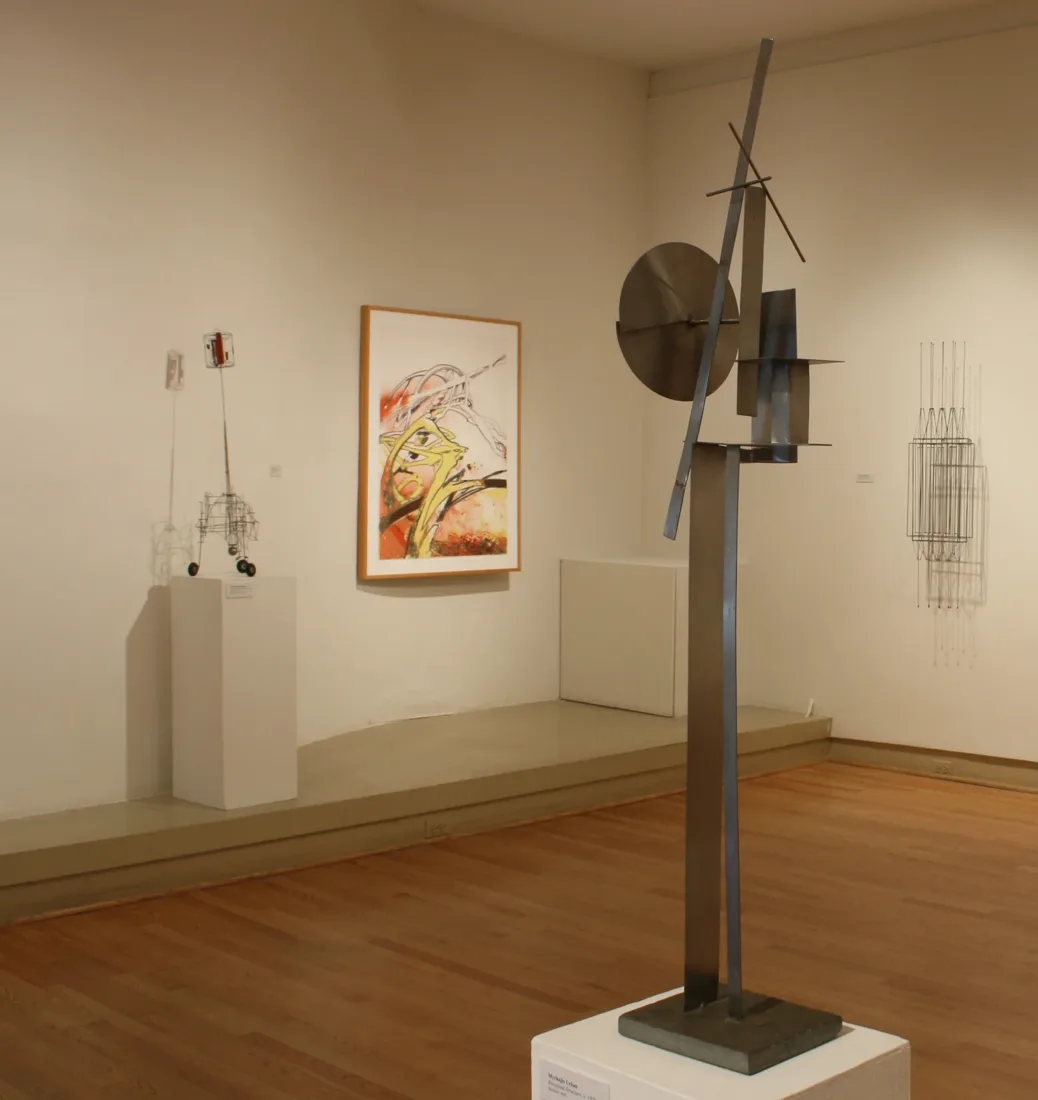 Installation view or artwork from Chicago Connection – Artists from the Post War Period