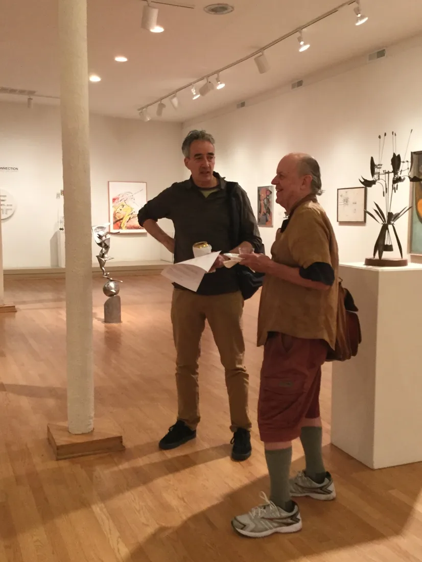 Installation view or artwork from Chicago Connection – Artists from the Post War Period