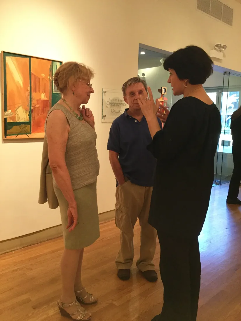 Installation view or artwork from Chicago Connection – Artists from the Post War Period