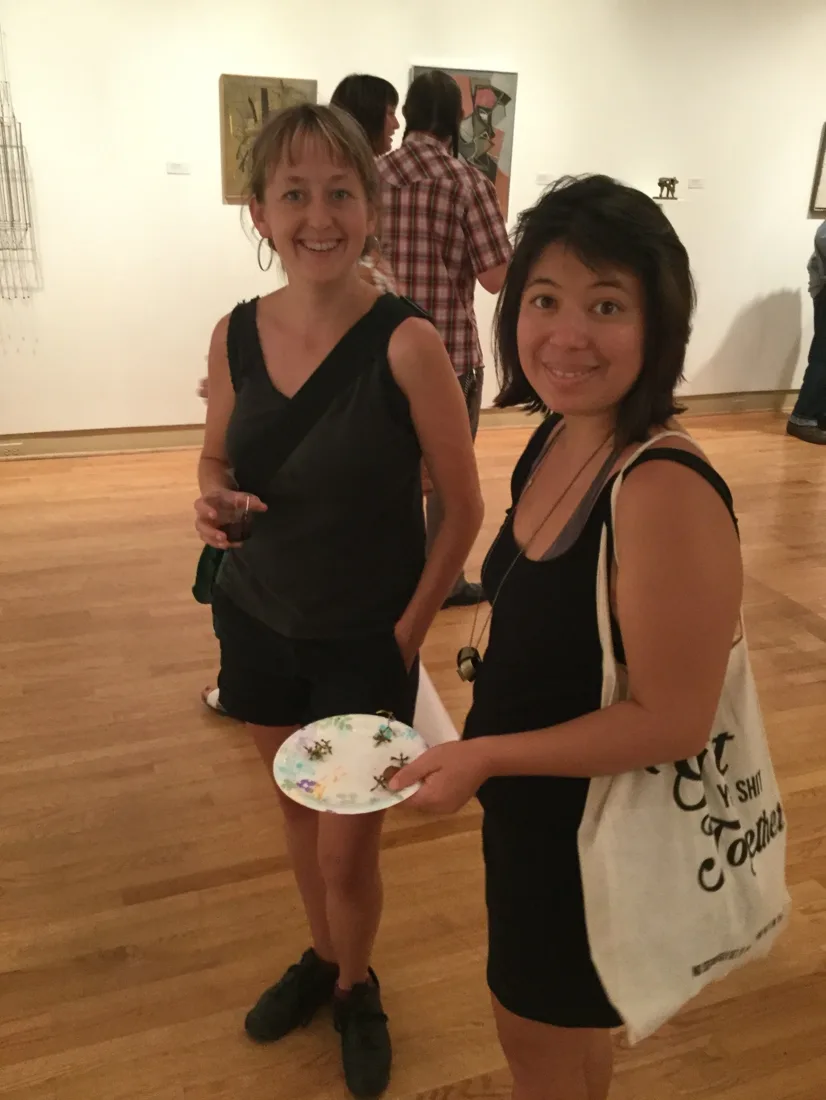 Installation view or artwork from Chicago Connection – Artists from the Post War Period