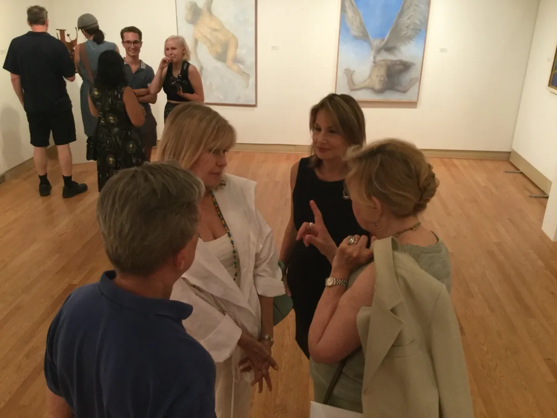Installation view or artwork from Chicago Connection – Artists from the Post War Period