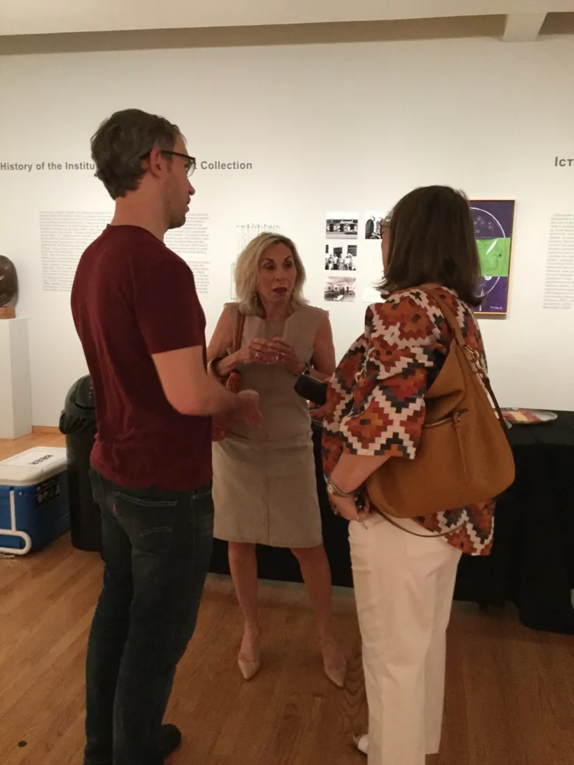 Installation view or artwork from Chicago Connection – Artists from the Post War Period
