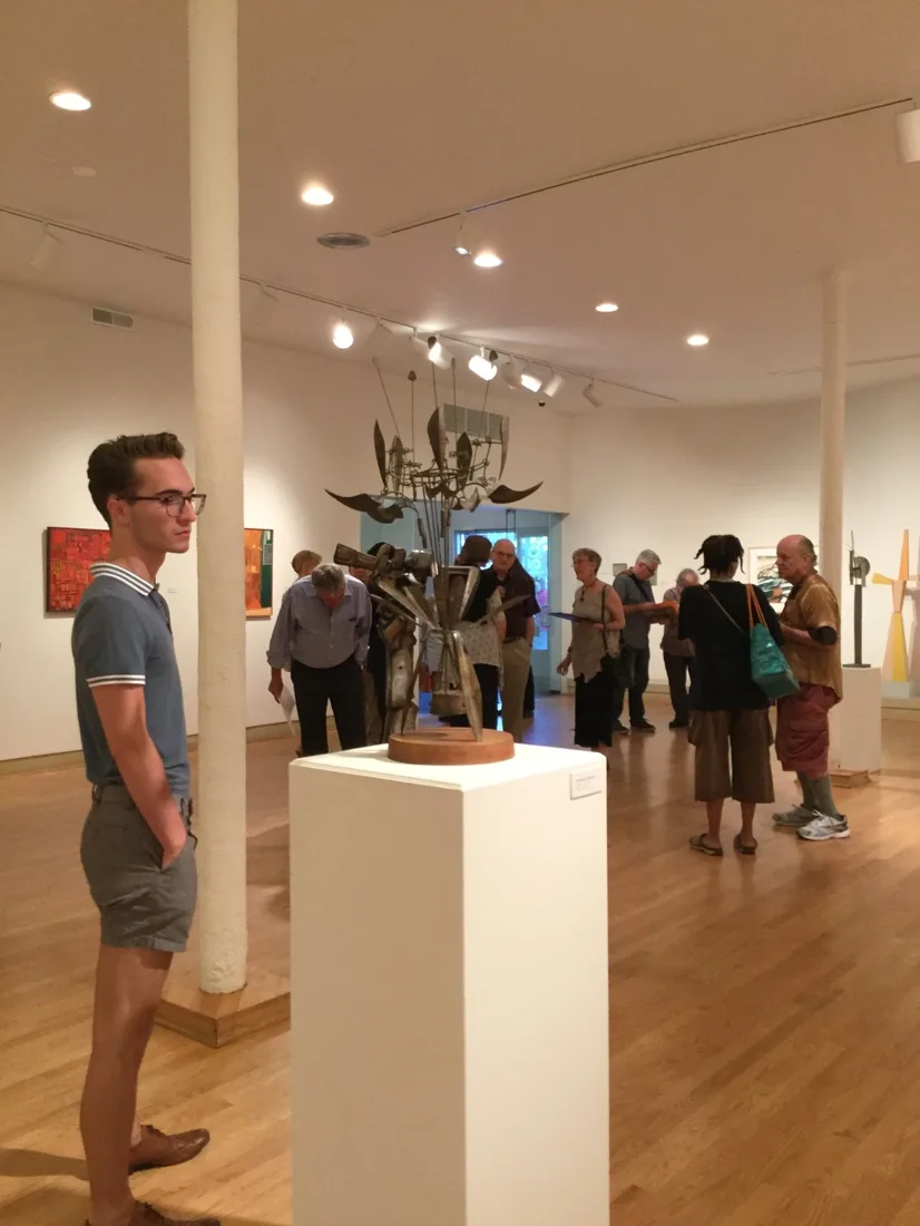Installation view or artwork from Chicago Connection – Artists from the Post War Period