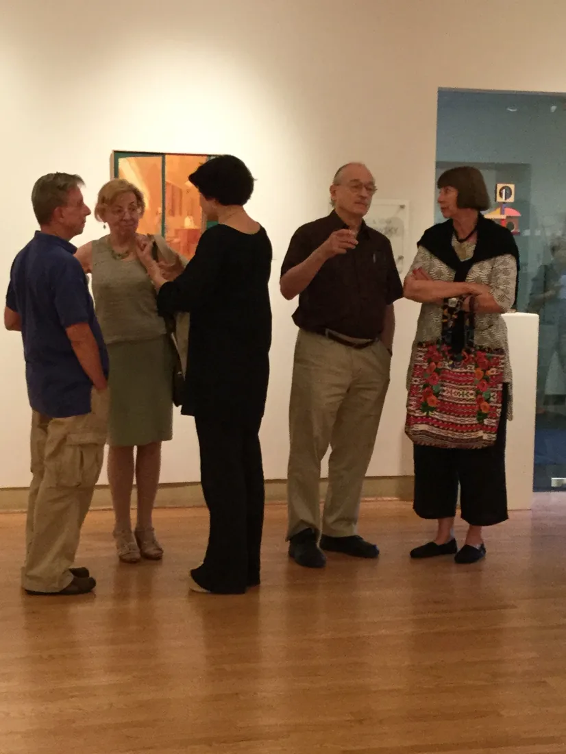 Installation view or artwork from Chicago Connection – Artists from the Post War Period