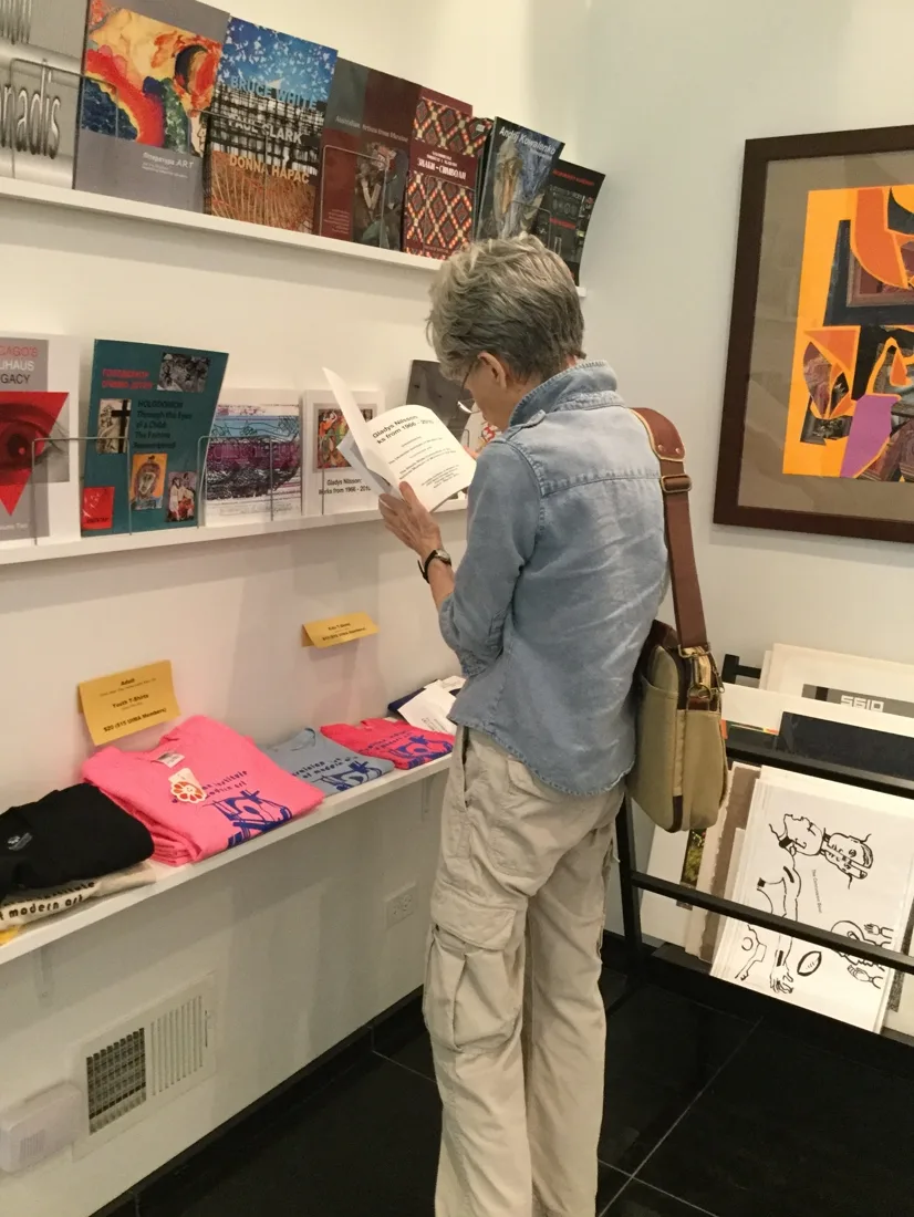 Installation view or artwork from Chicago Connection – Artists from the Post War Period