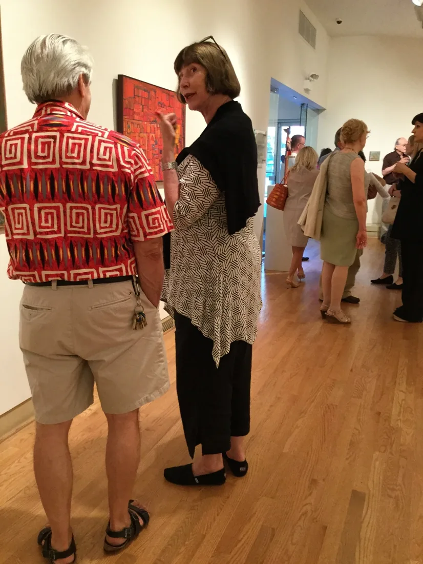 Installation view or artwork from Chicago Connection – Artists from the Post War Period