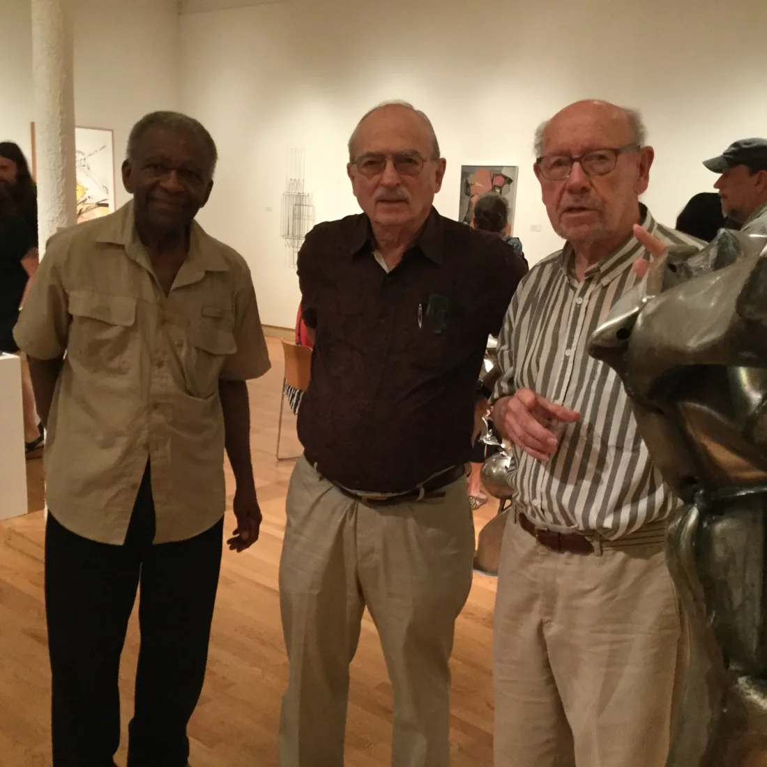 Installation view or artwork from Chicago Connection – Artists from the Post War Period