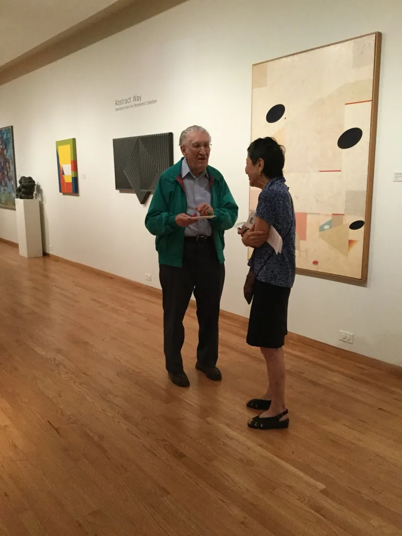 Installation view or artwork from Chicago Connection – Artists from the Post War Period