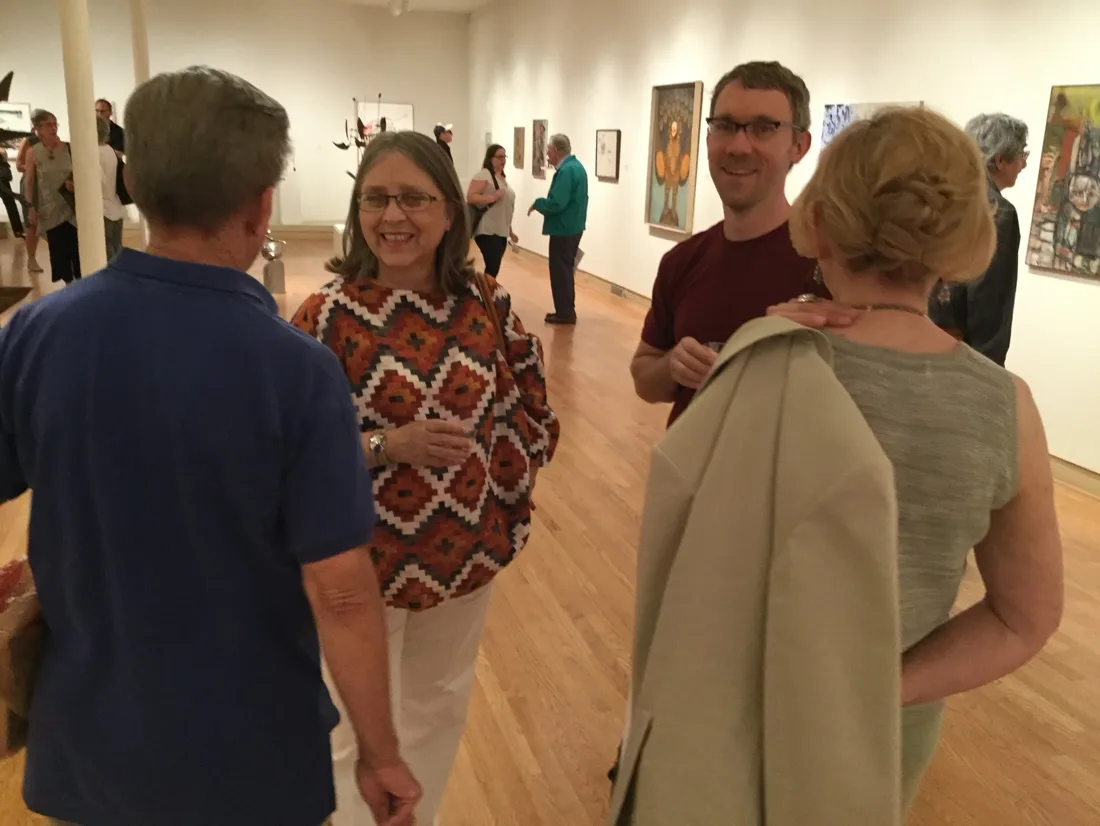 Installation view or artwork from Chicago Connection – Artists from the Post War Period