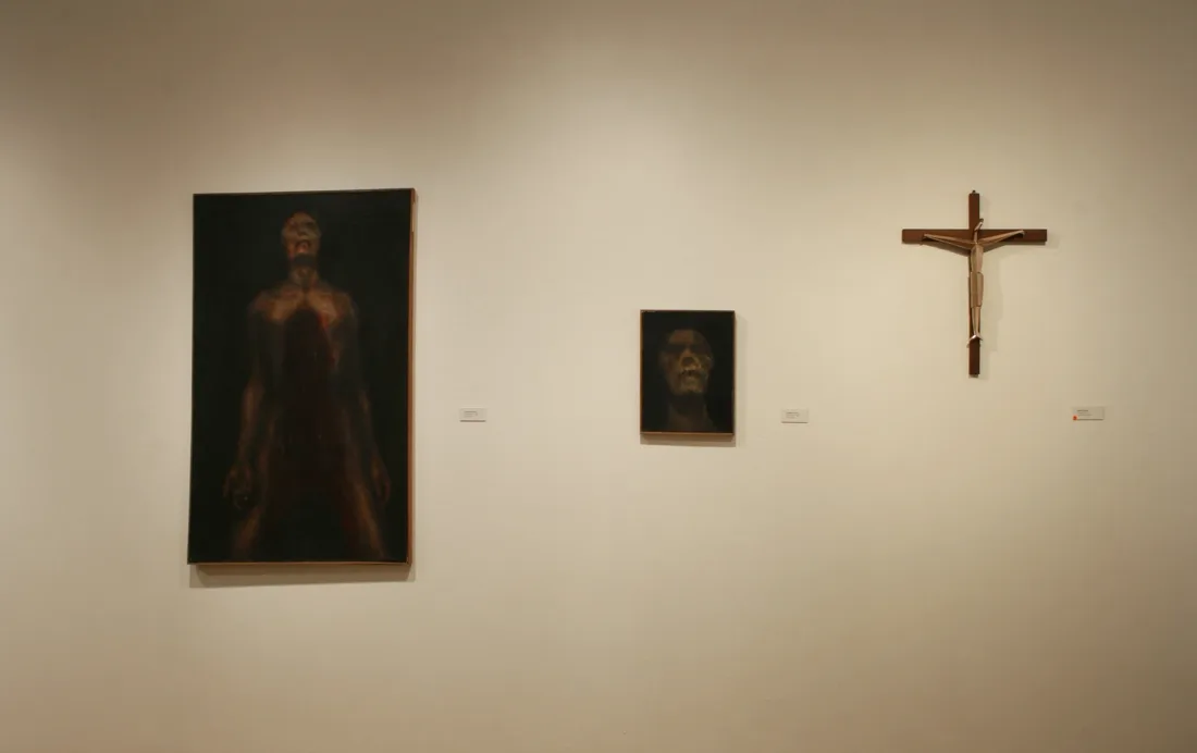 Installation view or artwork from Chicago Connection – Artists from the Post War Period