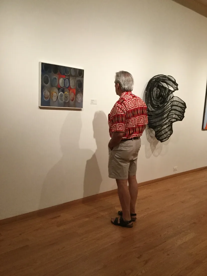 Installation view or artwork from Chicago Connection – Artists from the Post War Period