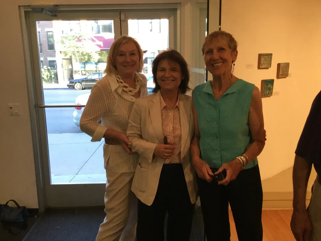 Installation view or artwork from Chicago Connection – Artists from the Post War Period