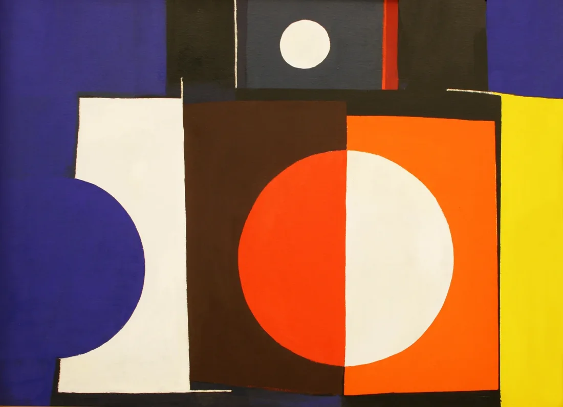 Installation view or artwork from Chicago's Bauhaus Legacy