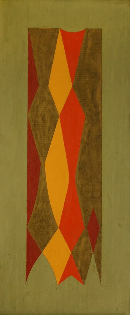 Installation view or artwork from Chicago's Bauhaus Legacy