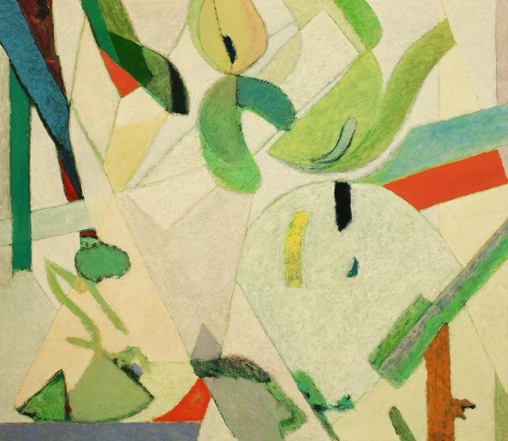 Installation view or artwork from Chicago's Bauhaus Legacy
