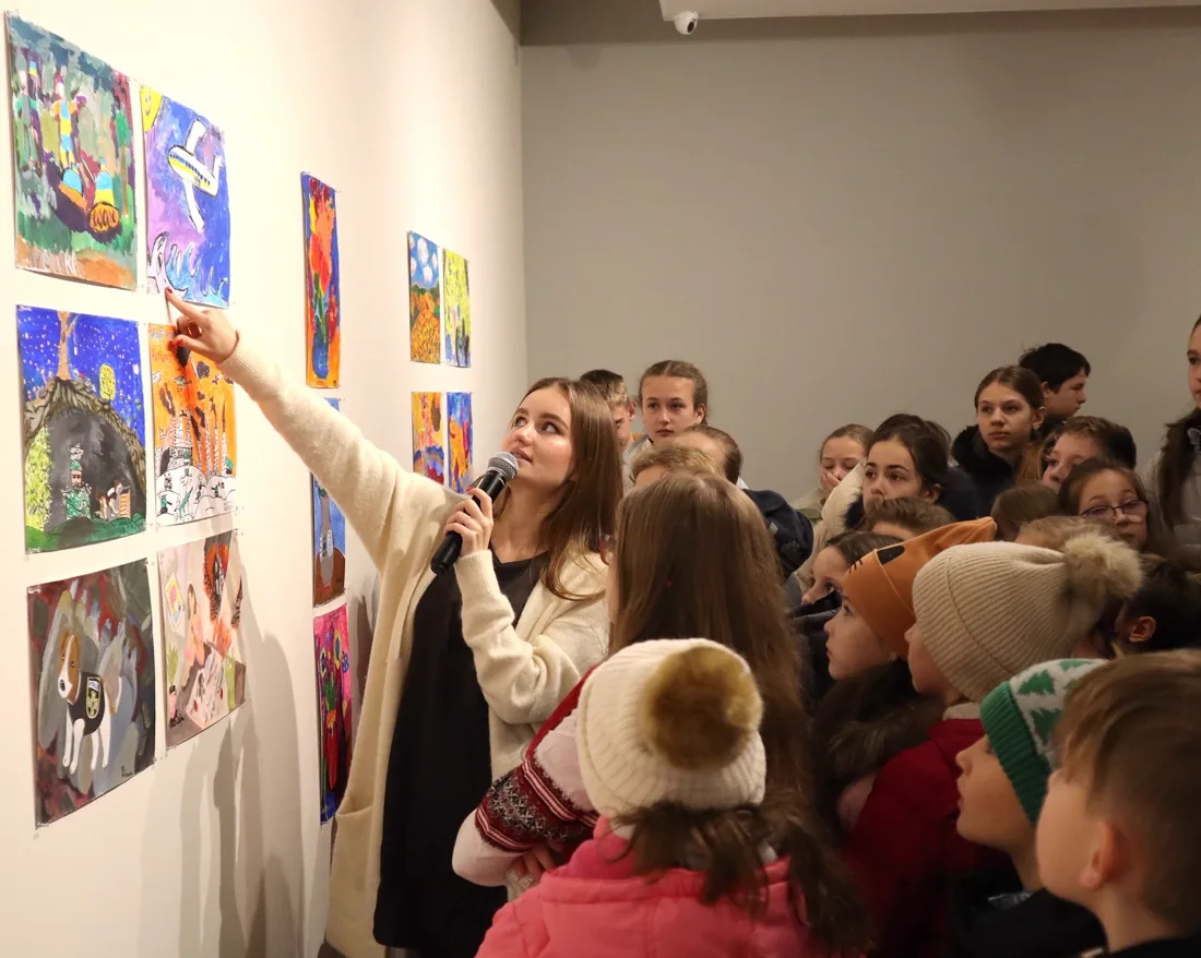 Installation view or artwork from Children of War