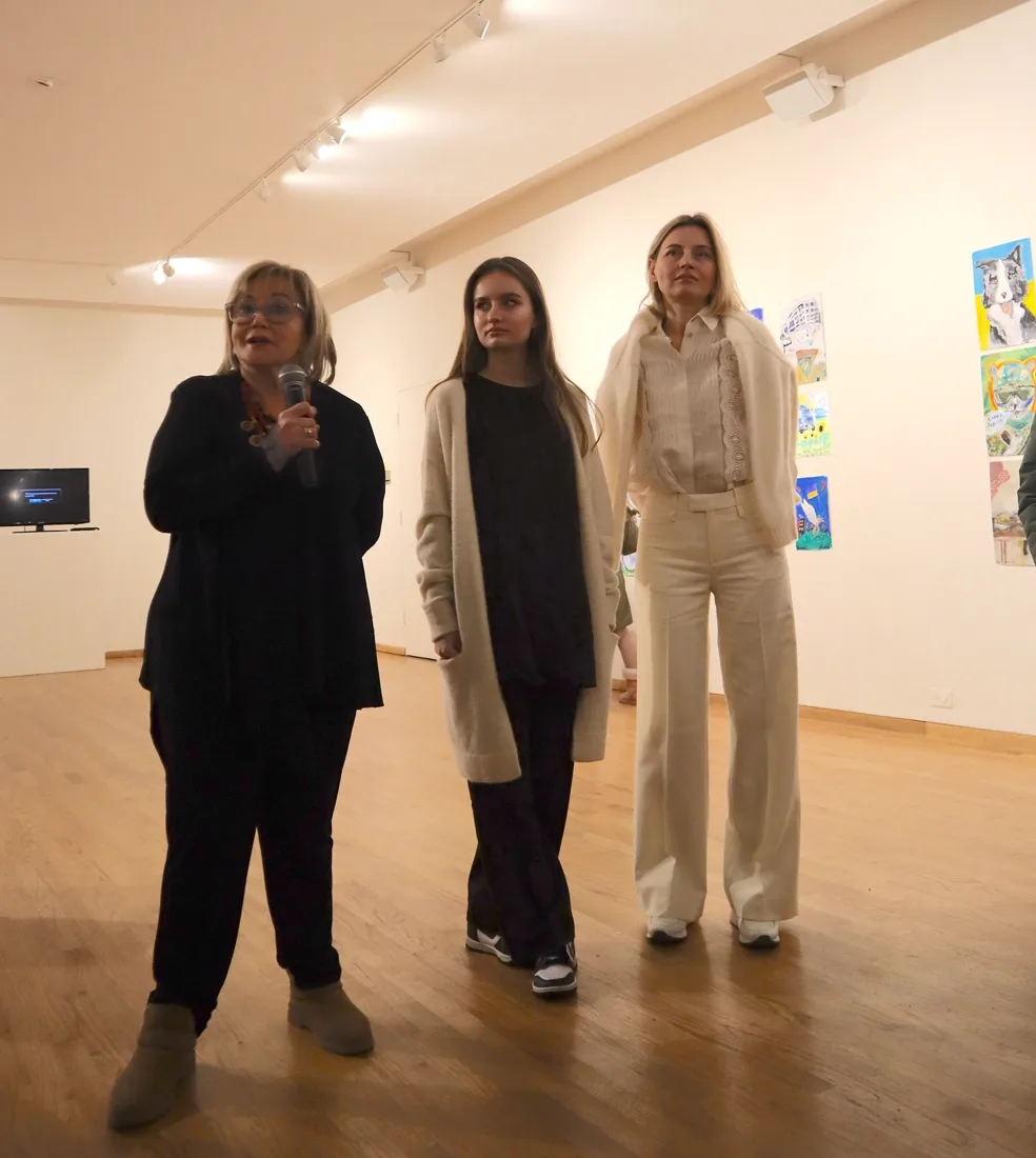 Installation view or artwork from Children of War