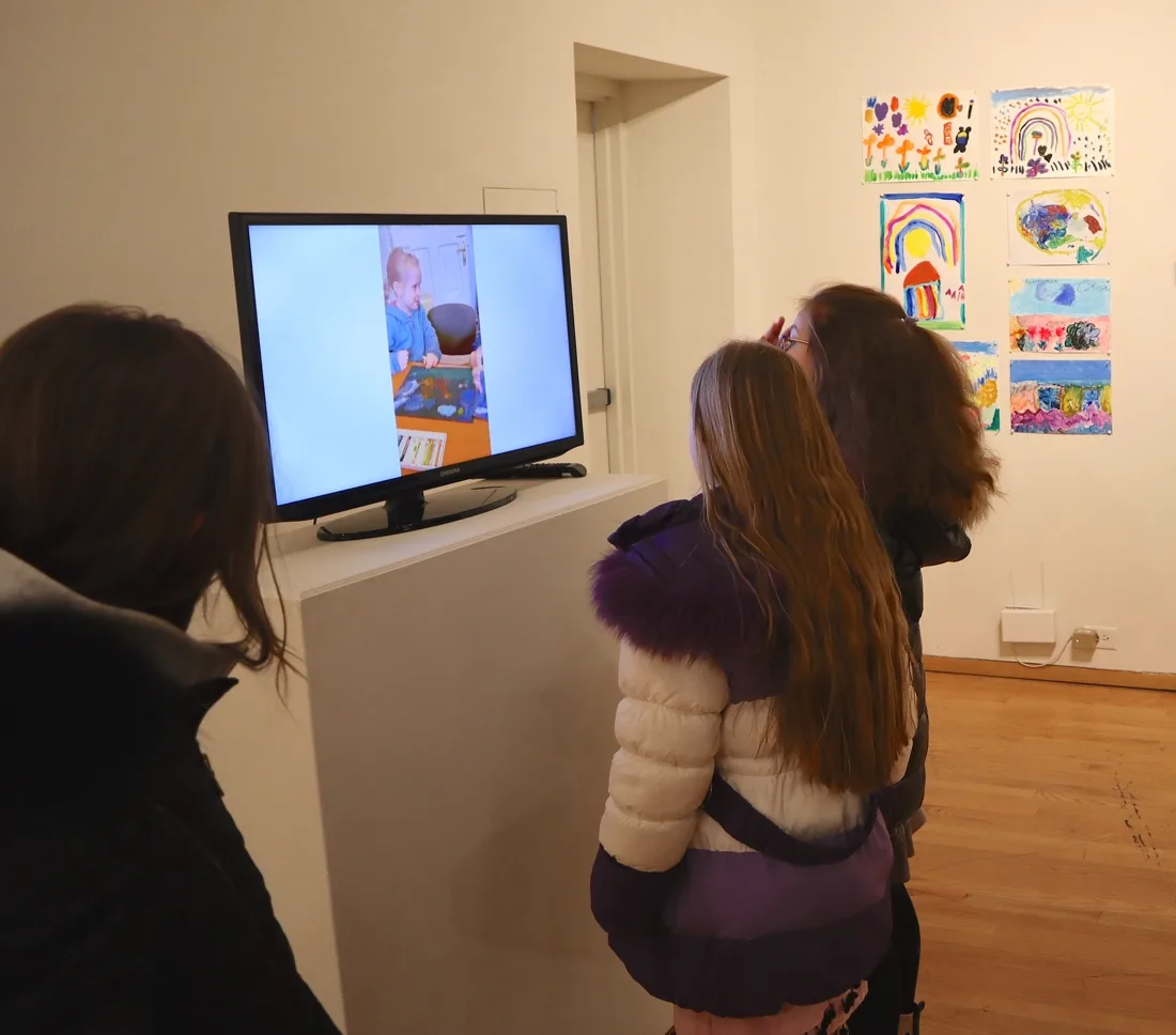 Installation view or artwork from Children of War