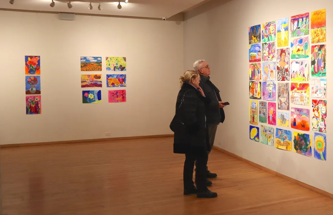 Installation view or artwork from Children of War