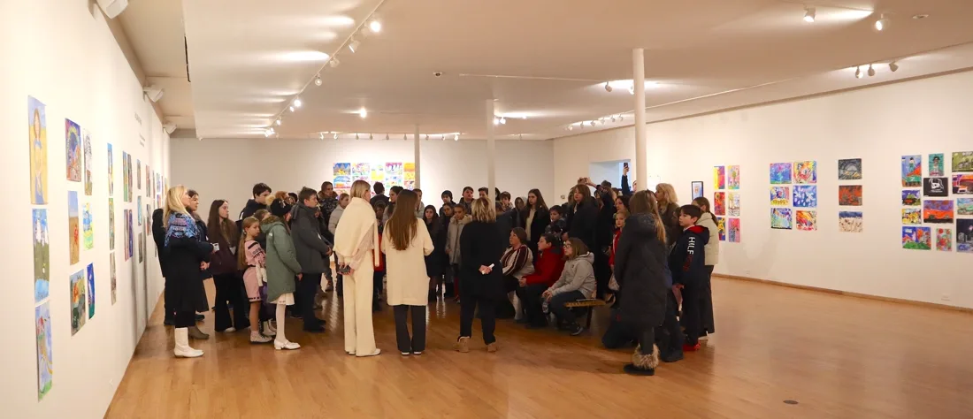 Installation view or artwork from Children of War