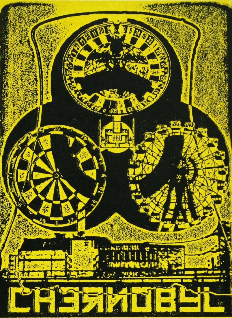 Installation view or artwork from Chornobyl 30 Years Later