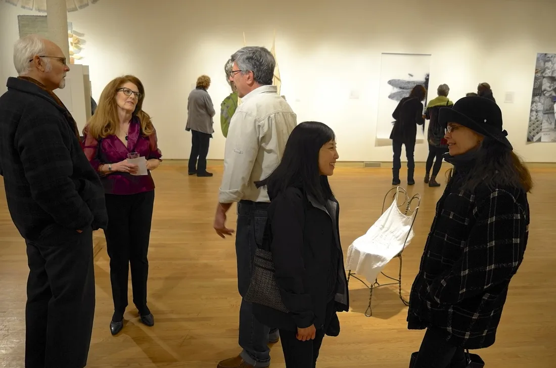 Installation view or artwork from Convergence: The Poetic Dialogue Project
