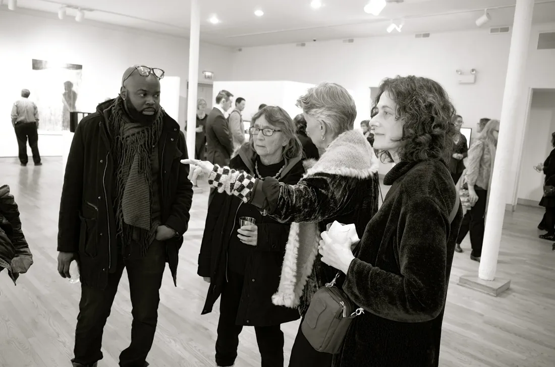 Installation view or artwork from Convergence: The Poetic Dialogue Project