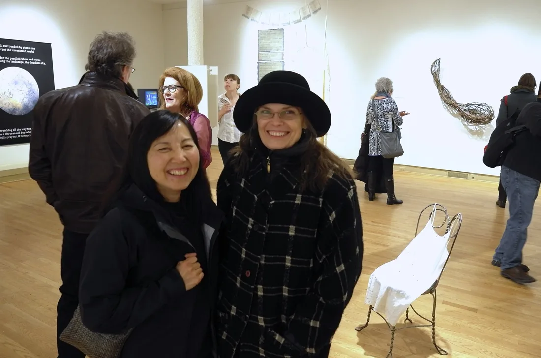 Installation view or artwork from Convergence: The Poetic Dialogue Project