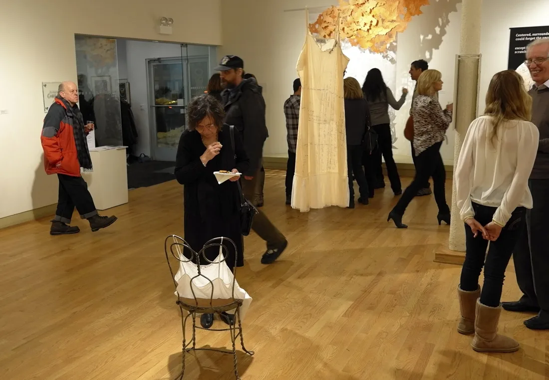 Installation view or artwork from Convergence: The Poetic Dialogue Project
