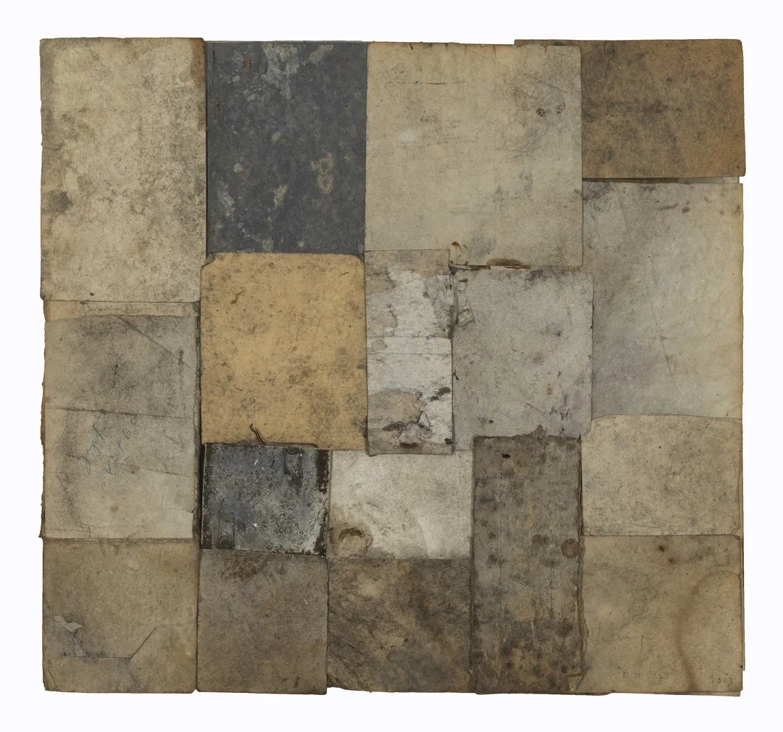 Installation view or artwork from Cubism Collage Cybergrams Concrete: 4 Artists from Moholy-Nagy's School