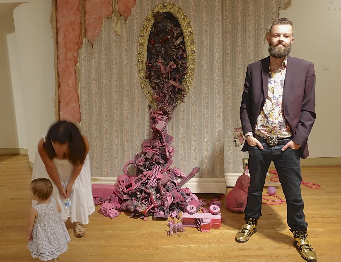 Installation view or artwork from Dissecting Signifiers