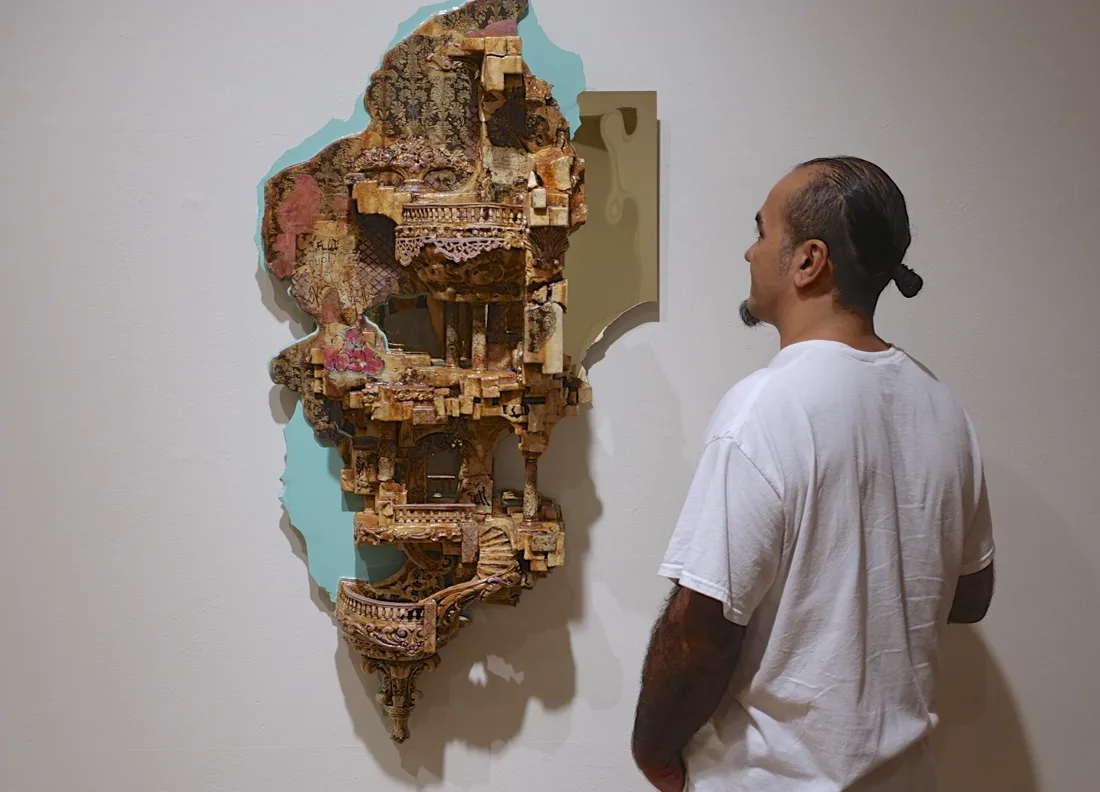 Installation view or artwork from Dissecting Signifiers