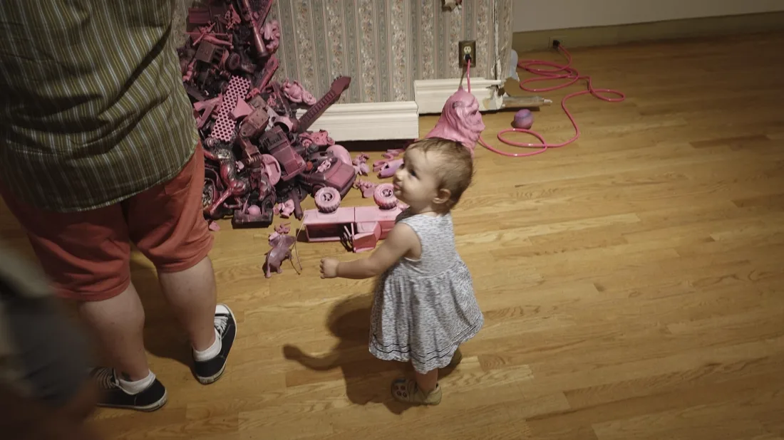 Installation view or artwork from Dissecting Signifiers