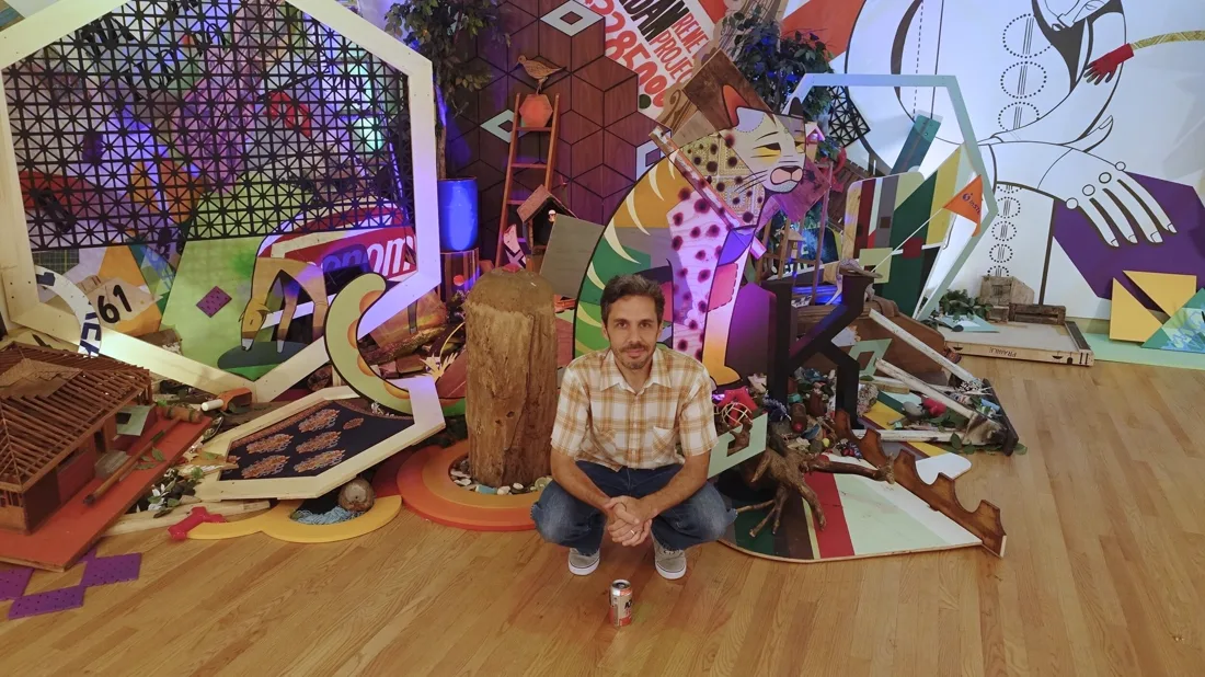 Installation view or artwork from Dissecting Signifiers