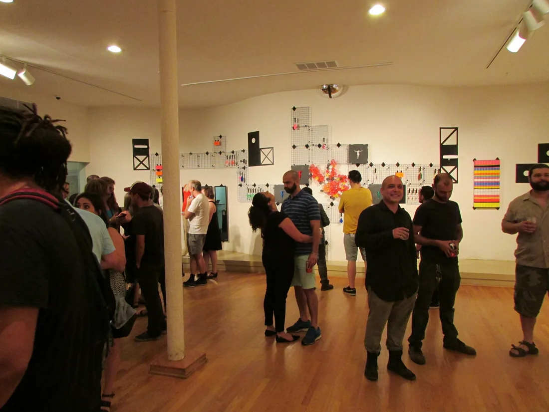 Installation view or artwork from Dissecting Signifiers