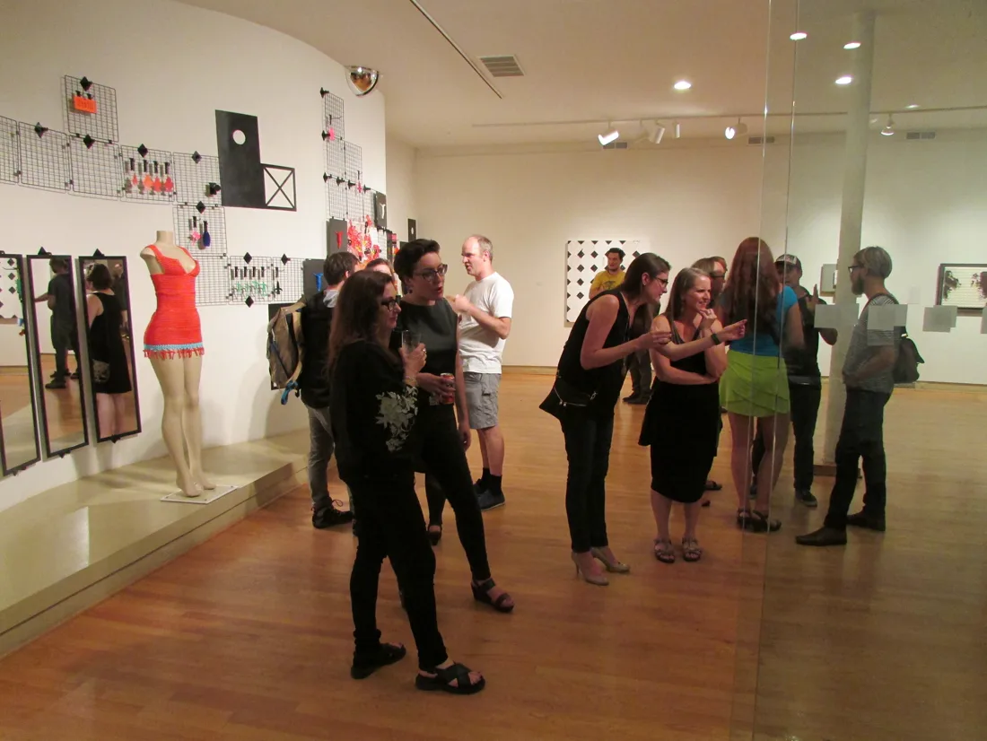 Installation view or artwork from Dissecting Signifiers