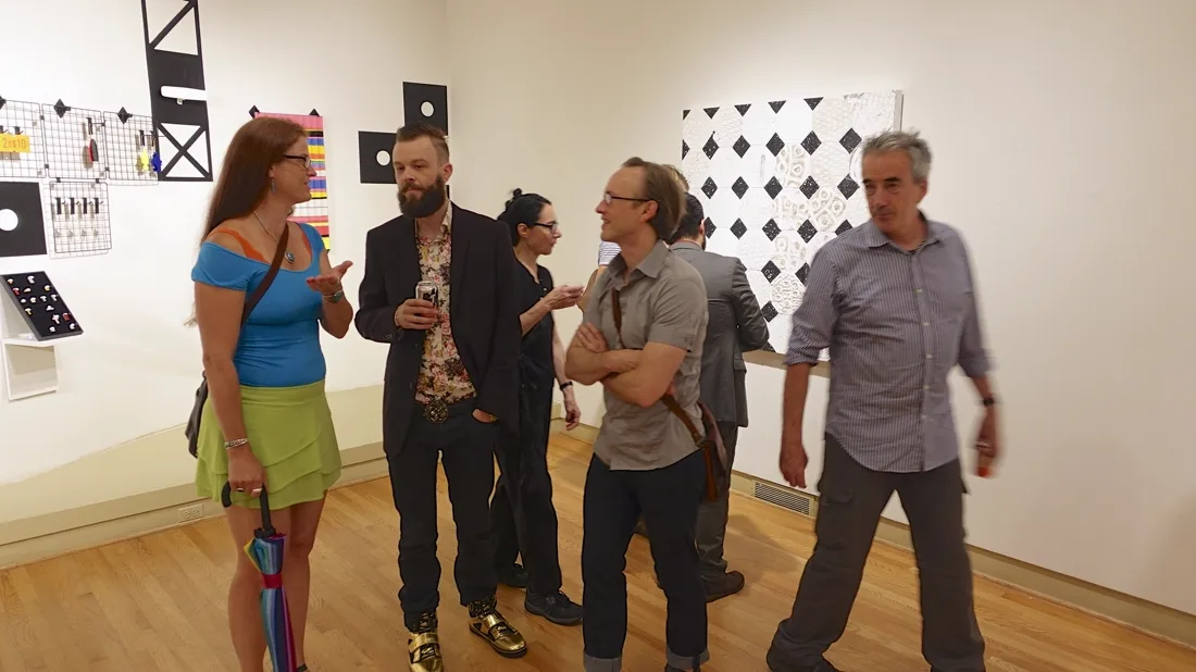 Installation view or artwork from Dissecting Signifiers